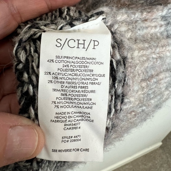 Cabi Boyfriend Cardigan Size S - Picture 7 of 8